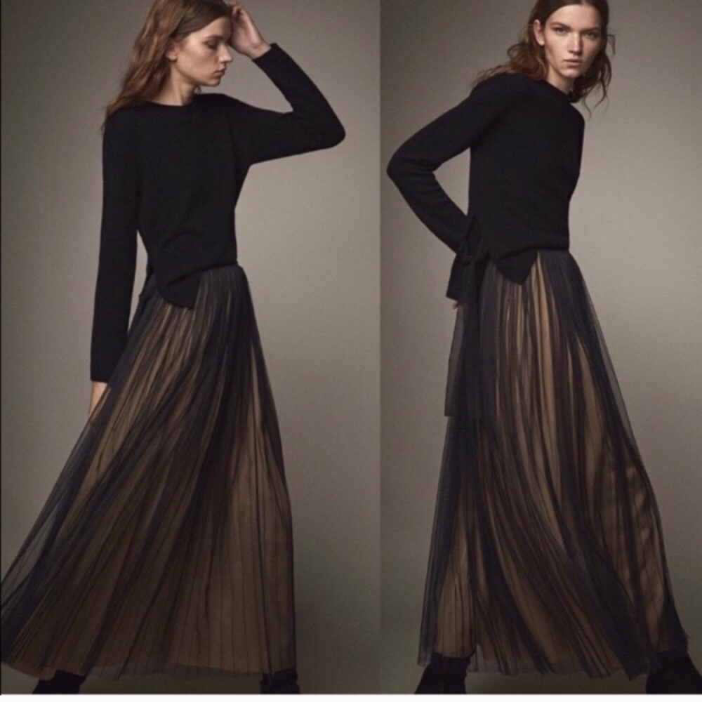 Massimo Dutti full length skirt